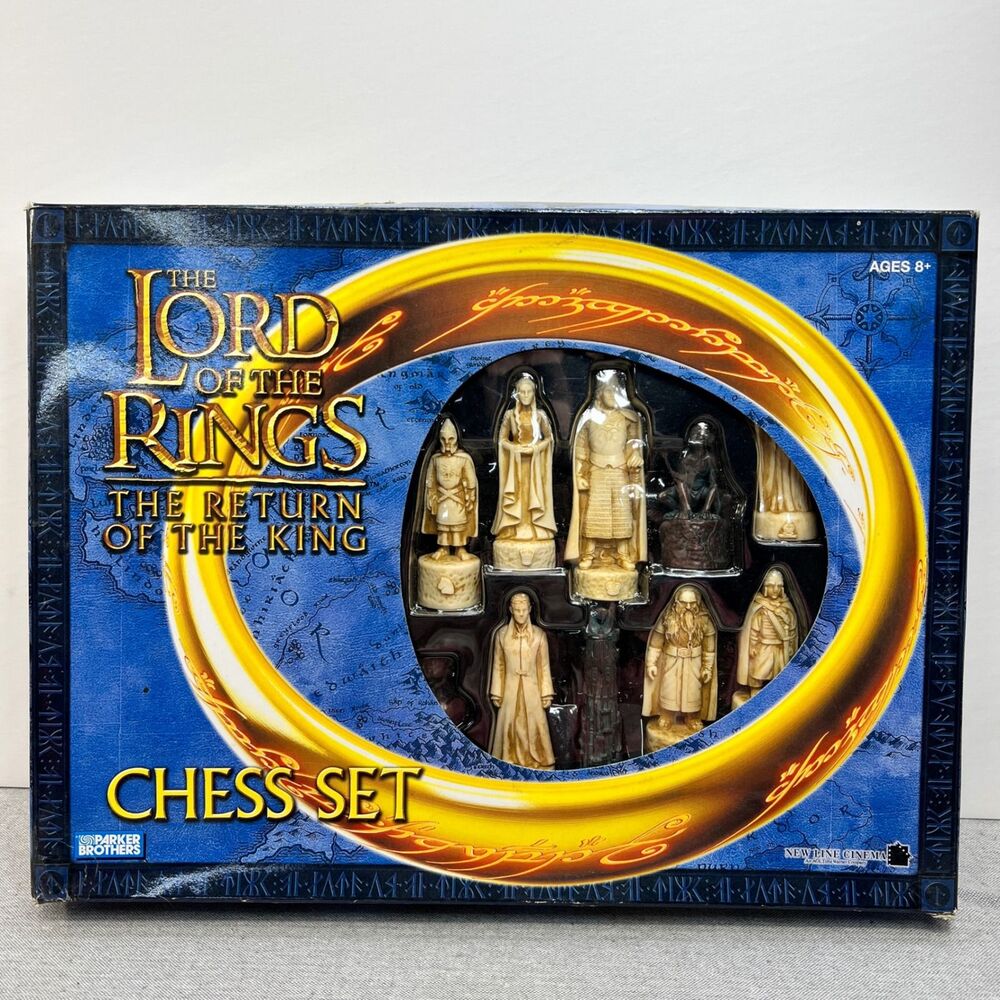 Lord of the Rings The Return of the King Chess Set Complete